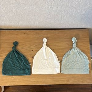 Kyte Baby Knotted Caps (3) - 6 M